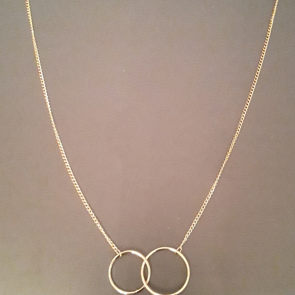 Sister's Gold Friendship Necklace